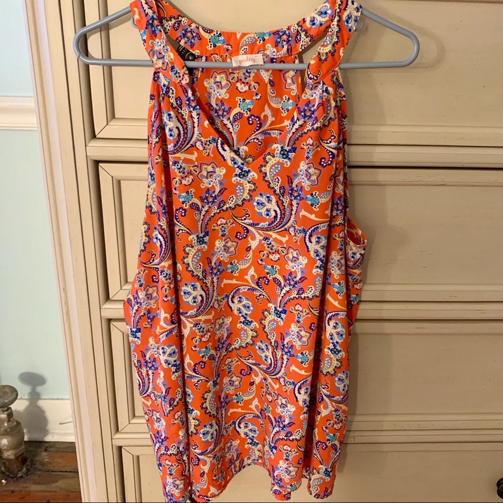 Patterned Tank Top - Picture 1 of 2